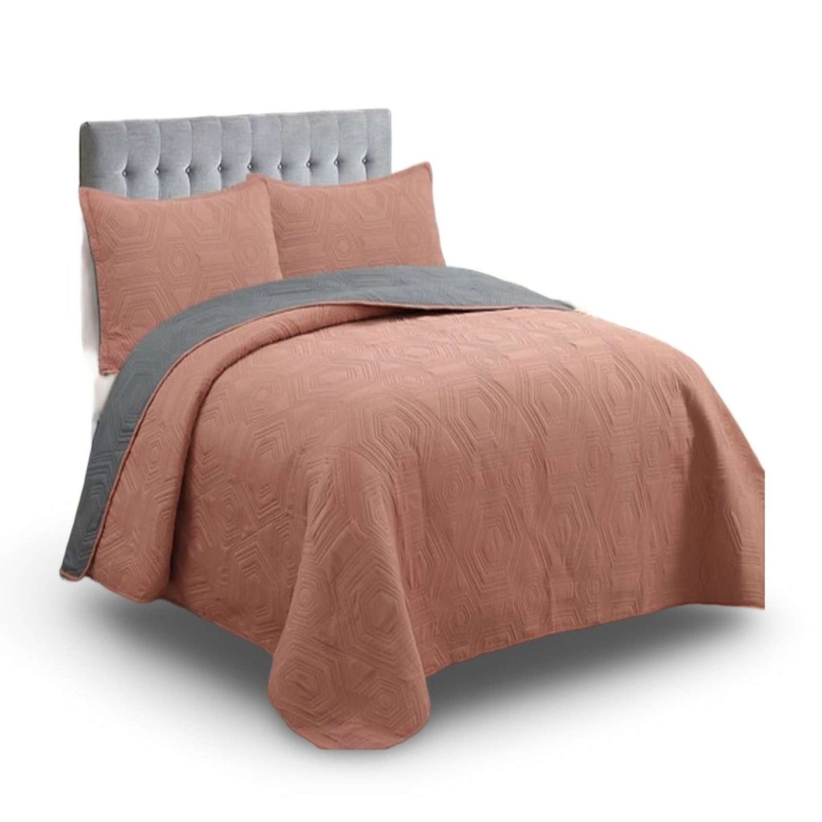 GENERICO - Cubrecama Colcha Quilt de Verano 2 Plaza