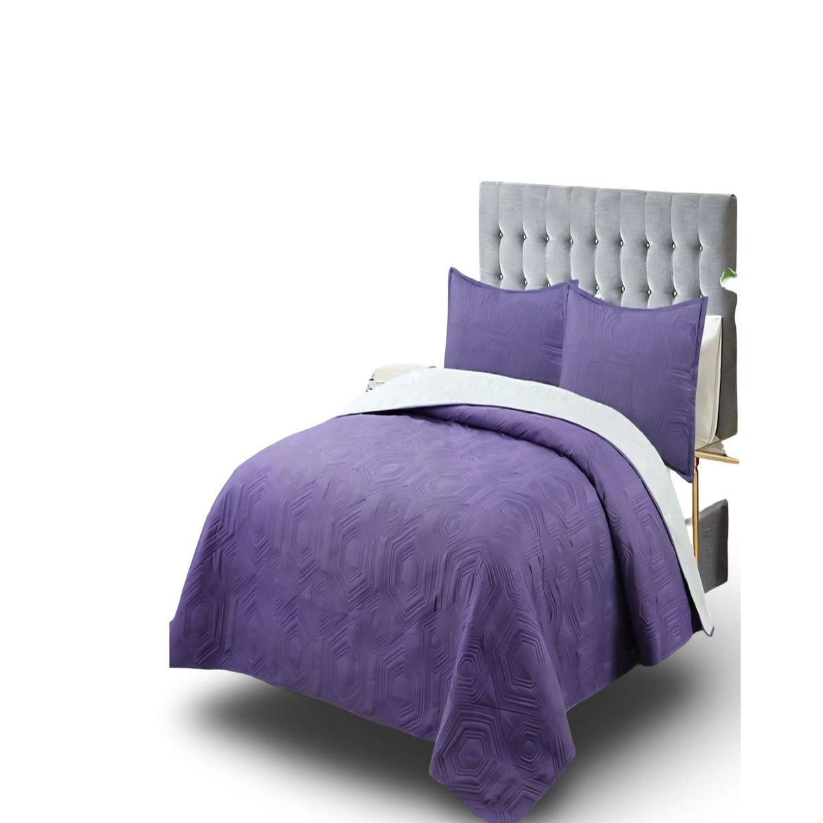 GENERICO - Cubrecama Colcha Quilt de Verano 2 Plaza