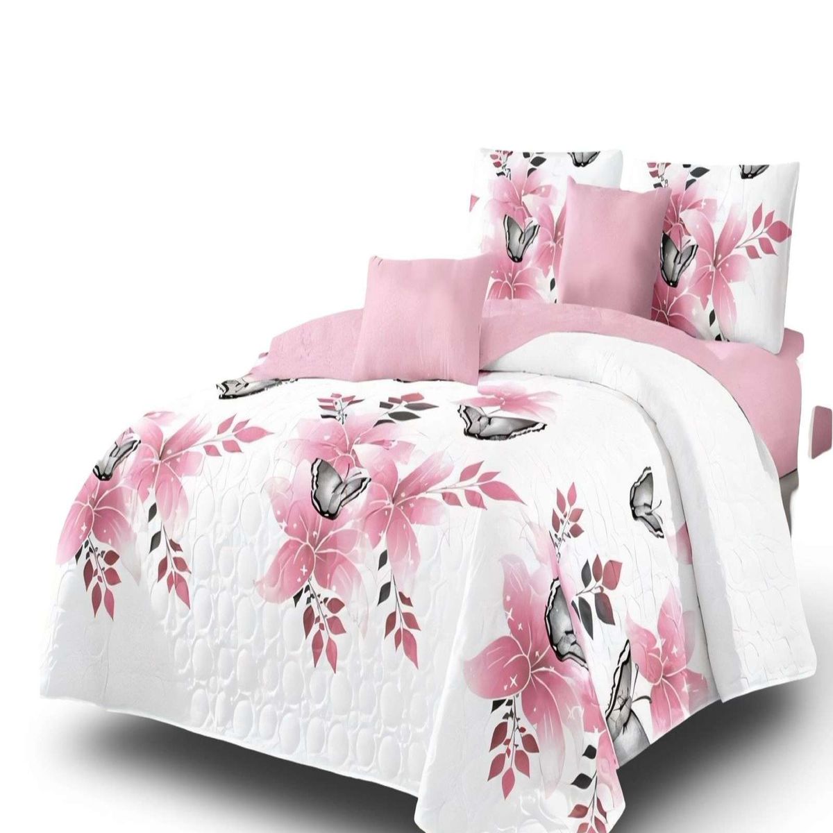 GENERICO - Cubrecama Colcha Quilt de Verano 2 Plaza