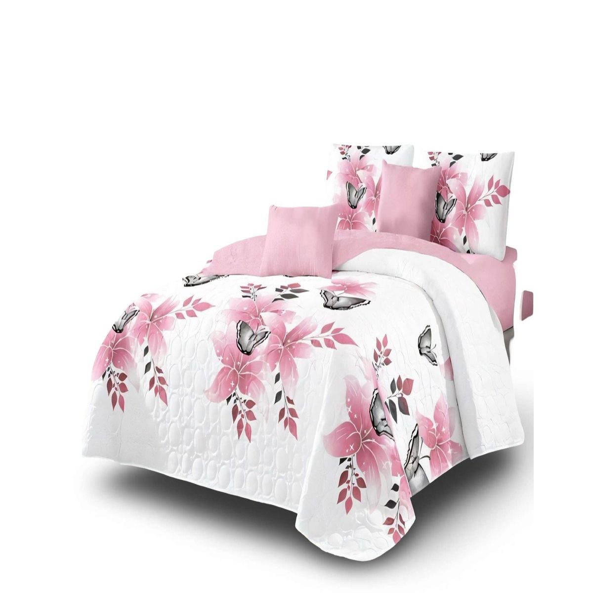 GENERICO - Cubrecama Colcha Quilt de Verano 2 Plaza