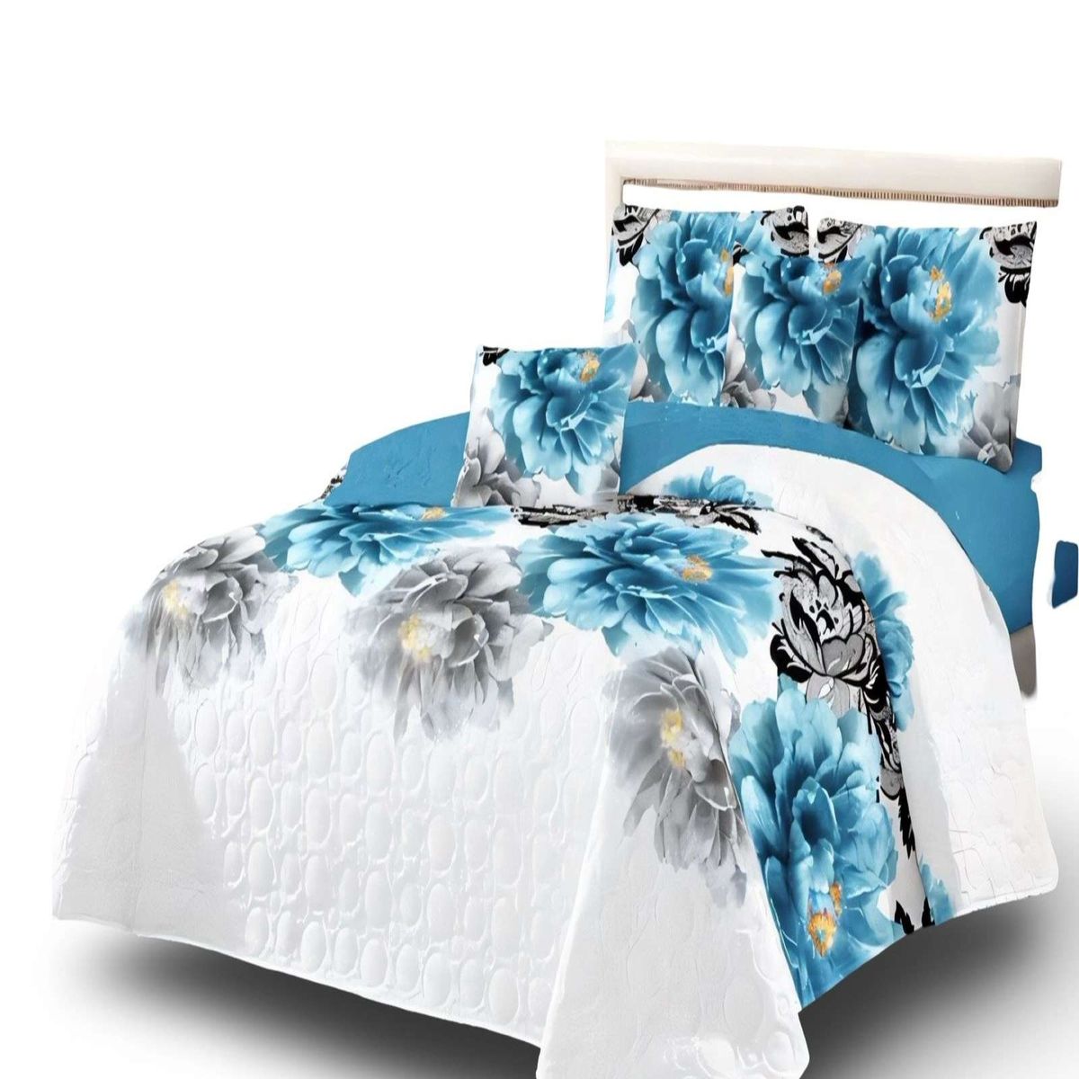 GENERICO - Cubrecama Colcha Quilt de Verano 2 Plaza
