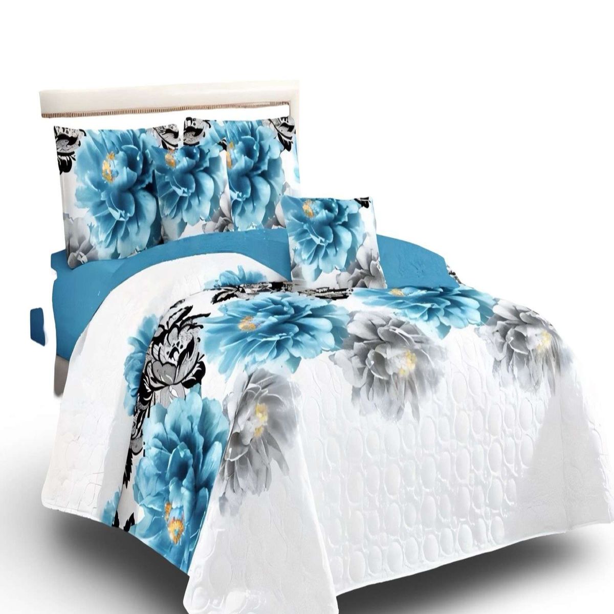 GENERICO - Cubrecama Colcha Quilt de Verano 2 Plaza