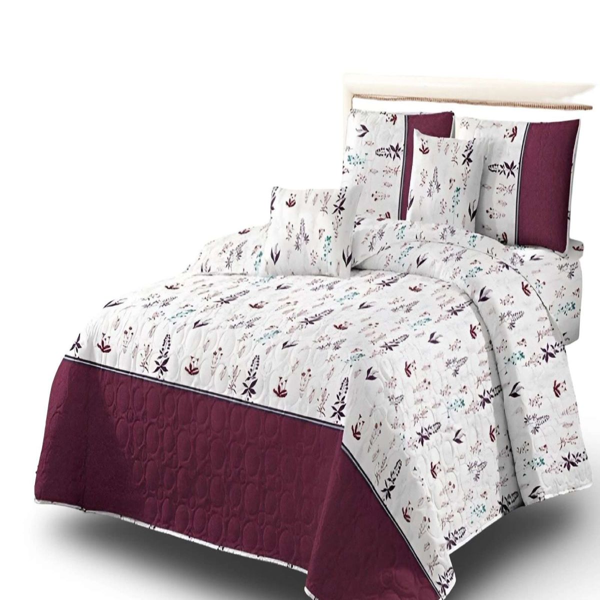 GENERICO - Cubrecama Colcha Quilt de Verano 2 Plaza