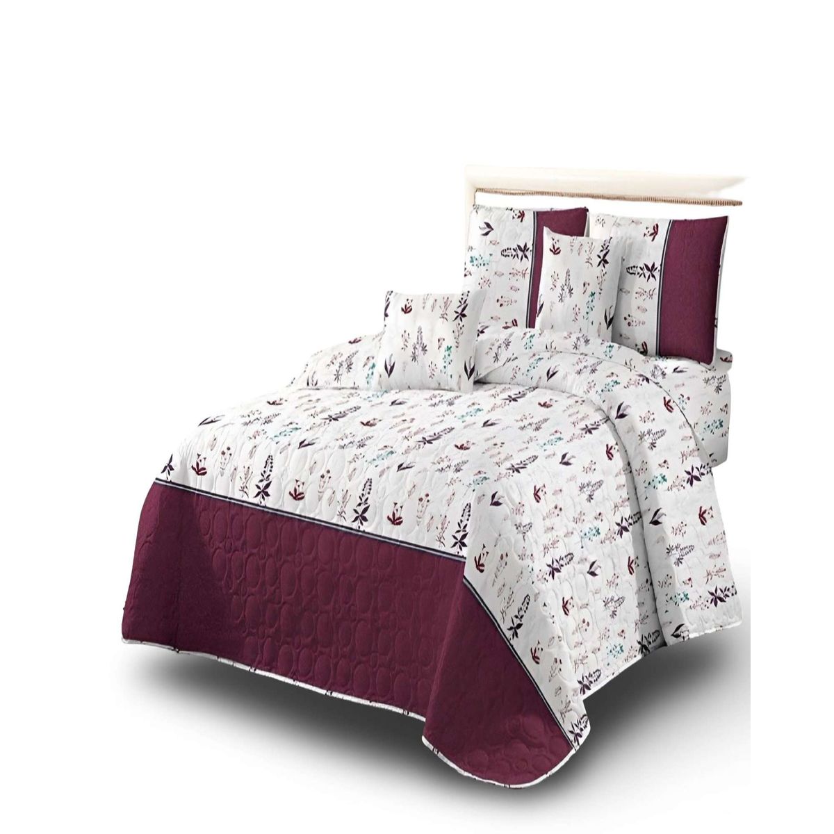 GENERICO - Cubrecama Colcha Quilt de Verano 2 Plaza