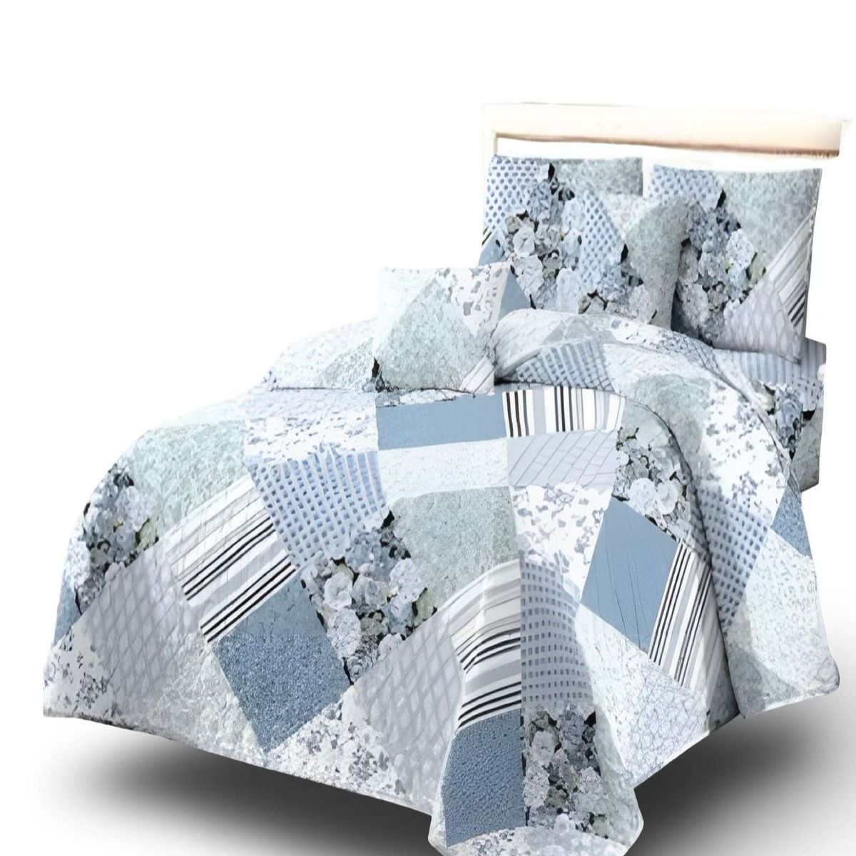 GENERICO - Cubrecama Colcha Quilt de Verano 2 Plaza