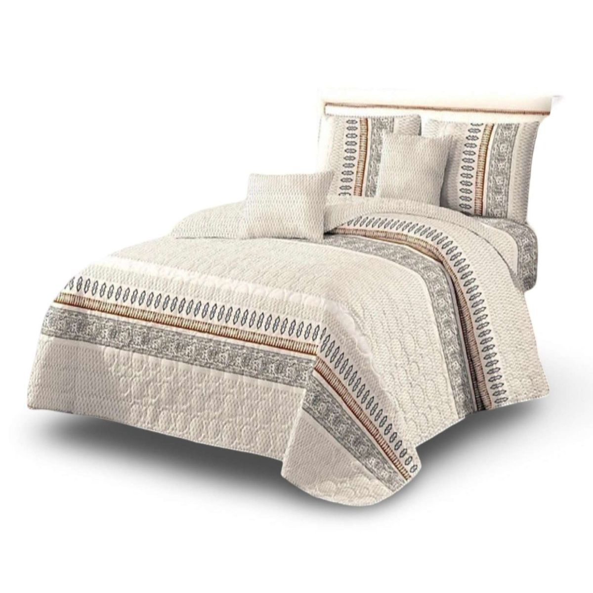 GENERICO - Cubrecama Colcha Quilt de Verano 2 Plaza