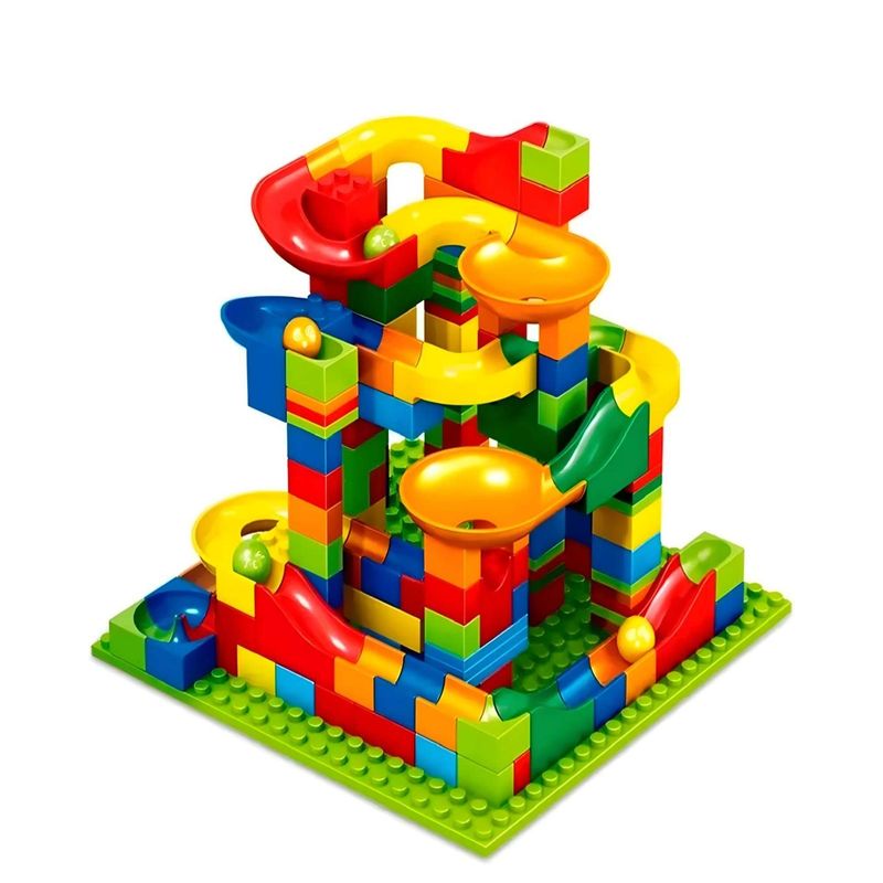 GENERICO - Tobogán de Bloques de Construcción 168 pcs