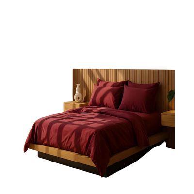 Imagen 2 del producto SABANA 2 PLAZAS 200 HILOS BURDEO