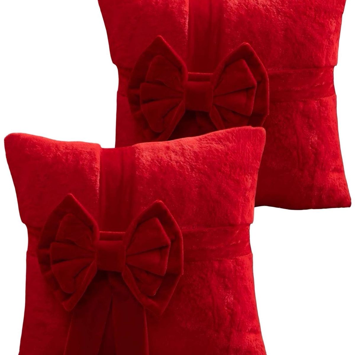 GENERICO - SET DE 2 FUNDAS DE COJIN PARA NAVIDAD 3D   B17