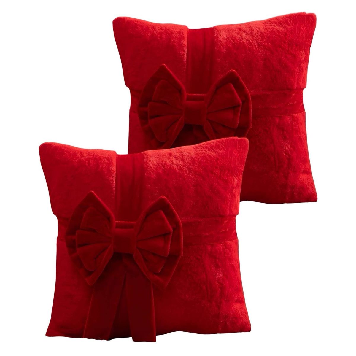 GENERICO - SET DE 2 FUNDAS DE COJIN PARA NAVIDAD 3D   B17