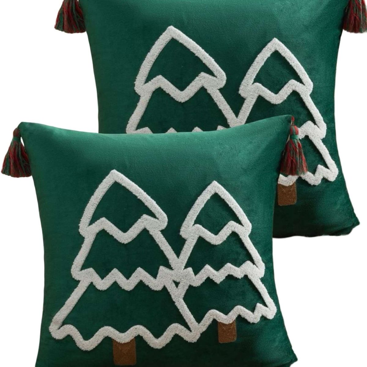 GENERICO - SET DE 2 FUNDAS DE COJIN PARA NAVIDAD A4