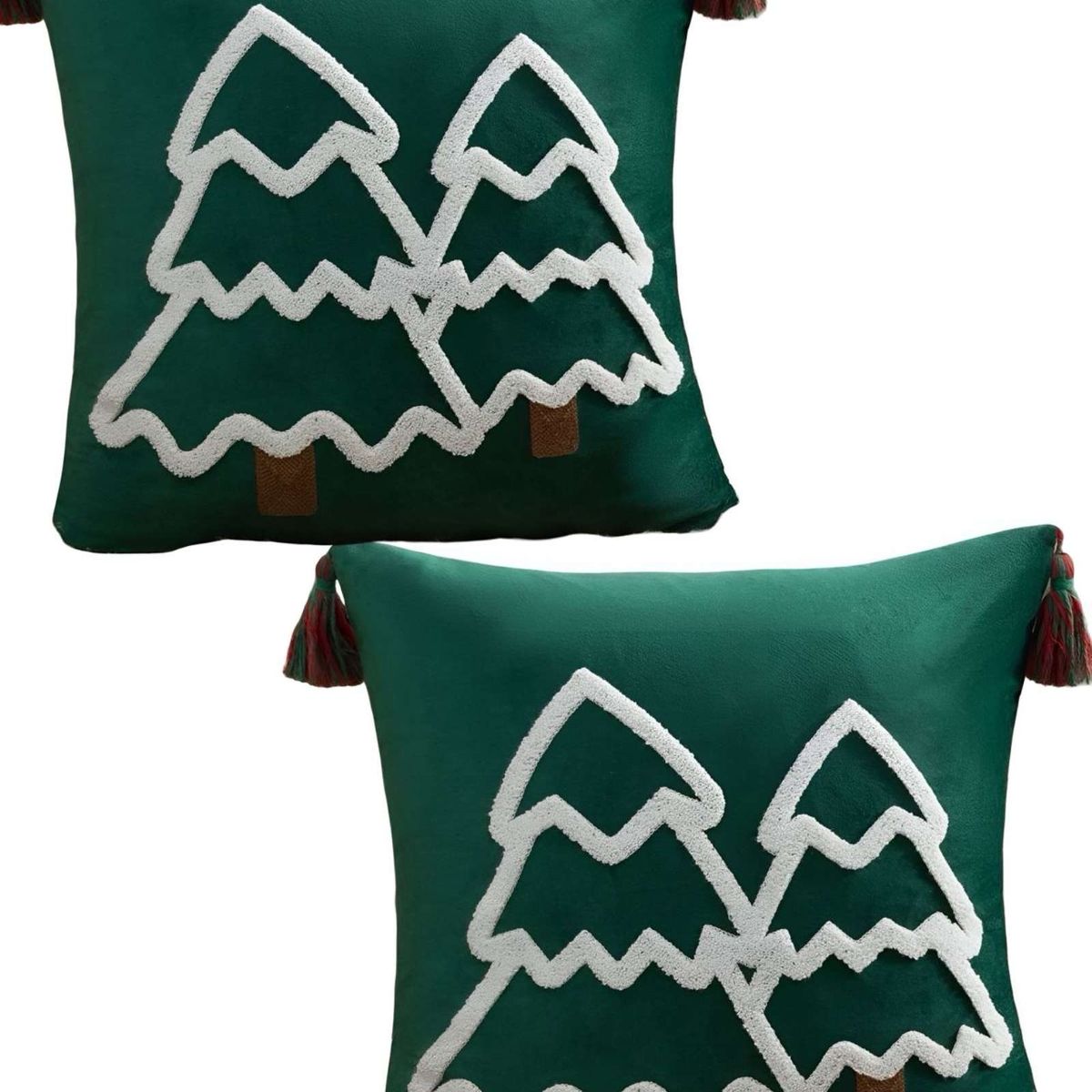 GENERICO - SET DE 2 FUNDAS DE COJIN PARA NAVIDAD A4