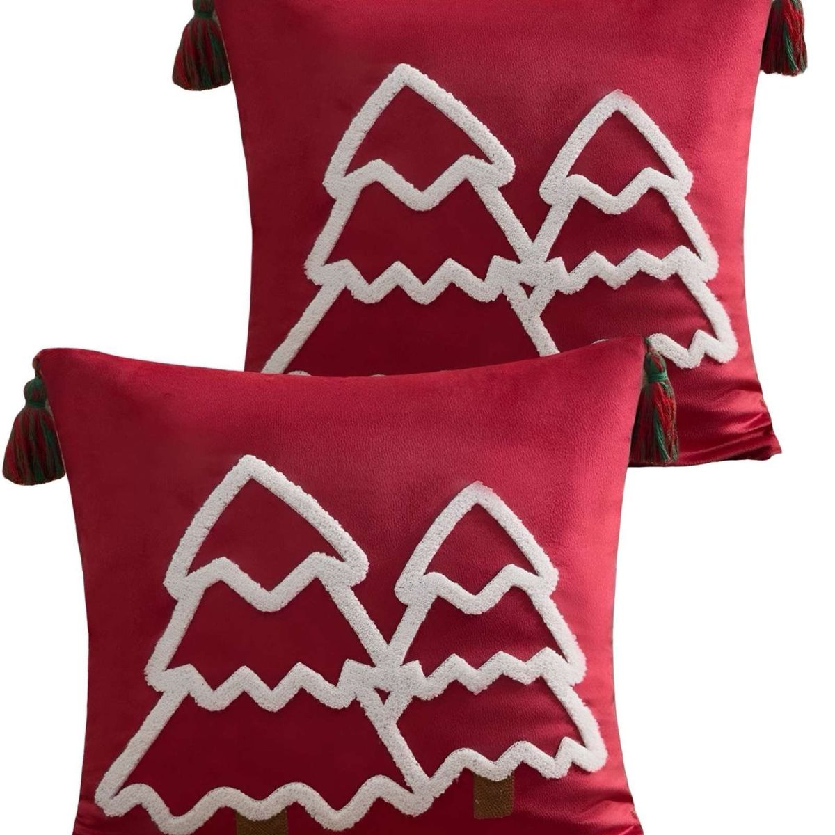 GENERICO - SET DE 2 FUNDAS DE COJIN PARA NAVIDAD A5