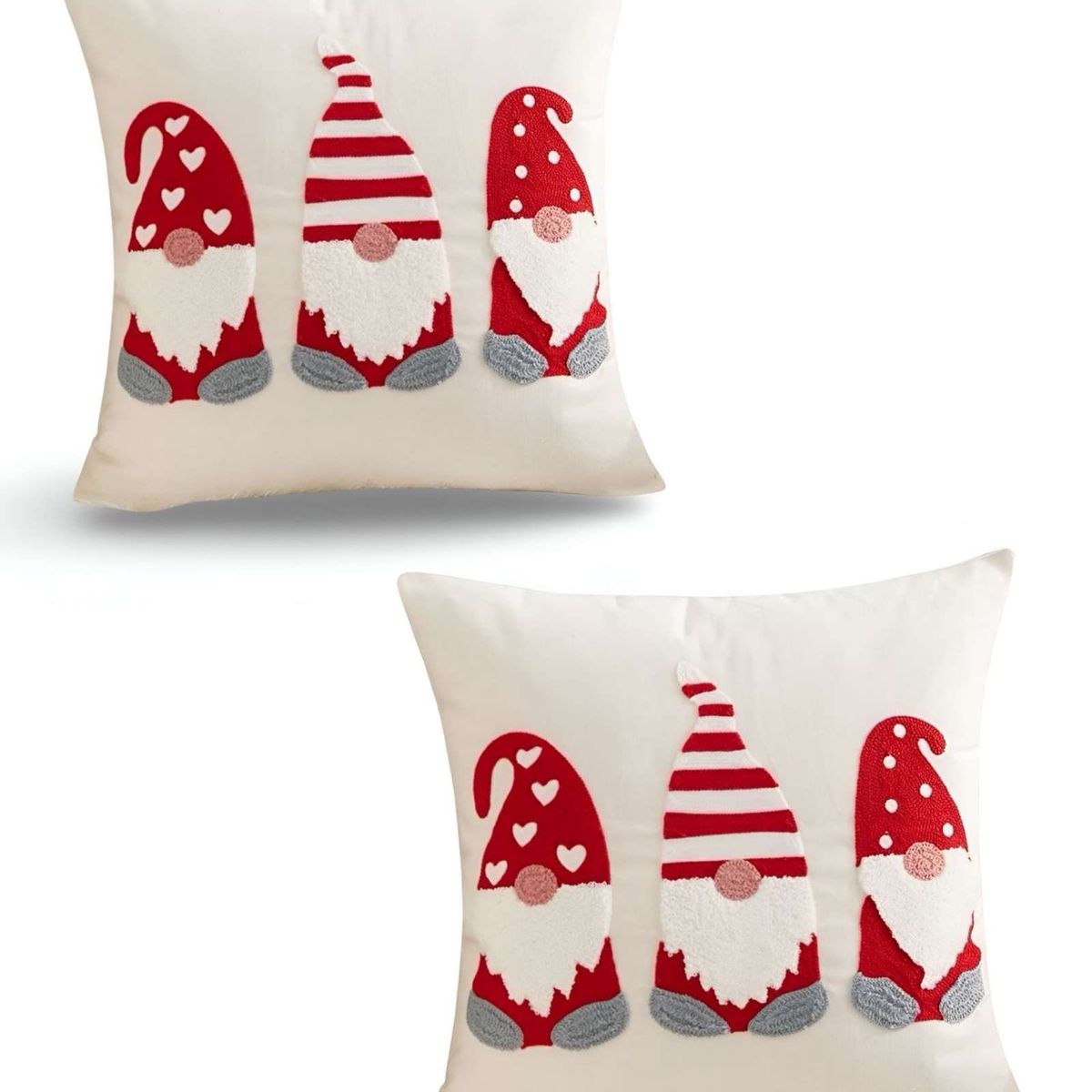 GENERICO - SET DE 2 FUNDAS DE COJIN PARA NAVIDAD K1