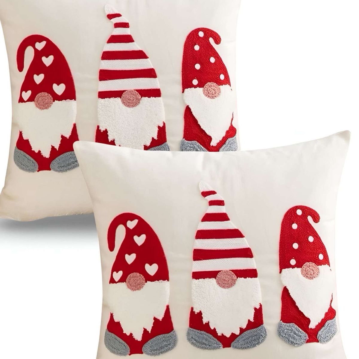 GENERICO - SET DE 2 FUNDAS DE COJIN PARA NAVIDAD K1