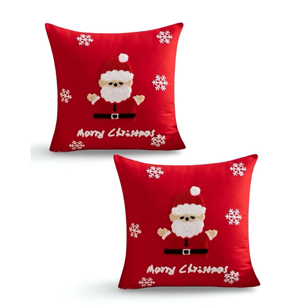 GENERICO - SET DE 2 FUNDAS DE COJIN PARA NAVIDAD K11