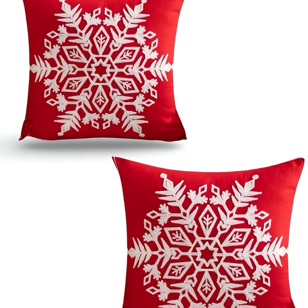 GENERICO - SET DE 2 FUNDAS DE COJIN PARA NAVIDAD K15