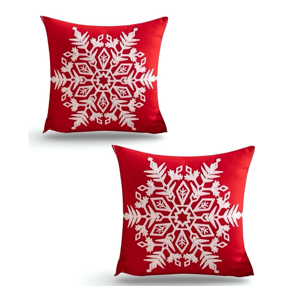 GENERICO - SET DE 2 FUNDAS DE COJIN PARA NAVIDAD K15
