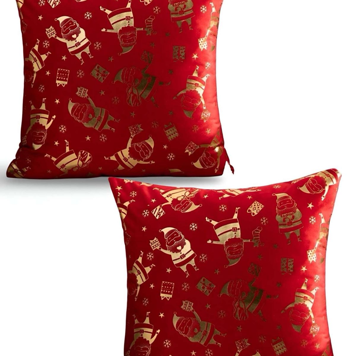 GENERICO - SET DE 2 FUNDAS DE COJIN PARA NAVIDAD M10