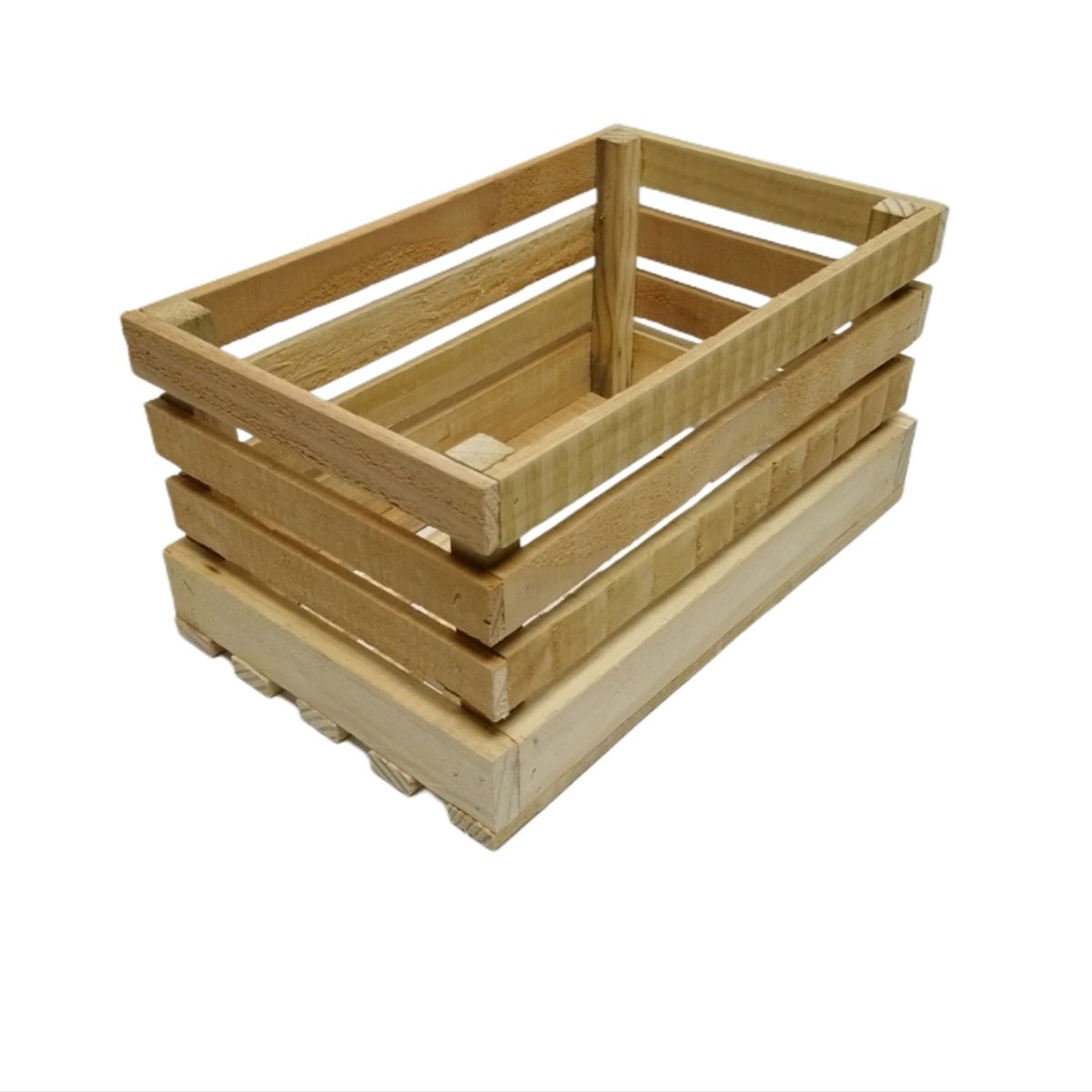 GENERICO - Caja Organizadora De Madera En Bruto