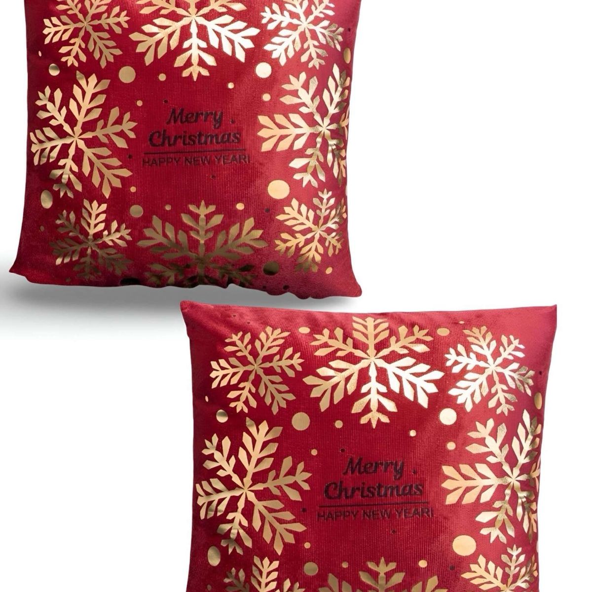 GENERICO - SET DE 2 FUNDAS DE COJIN PARA NAVIDAD M14…