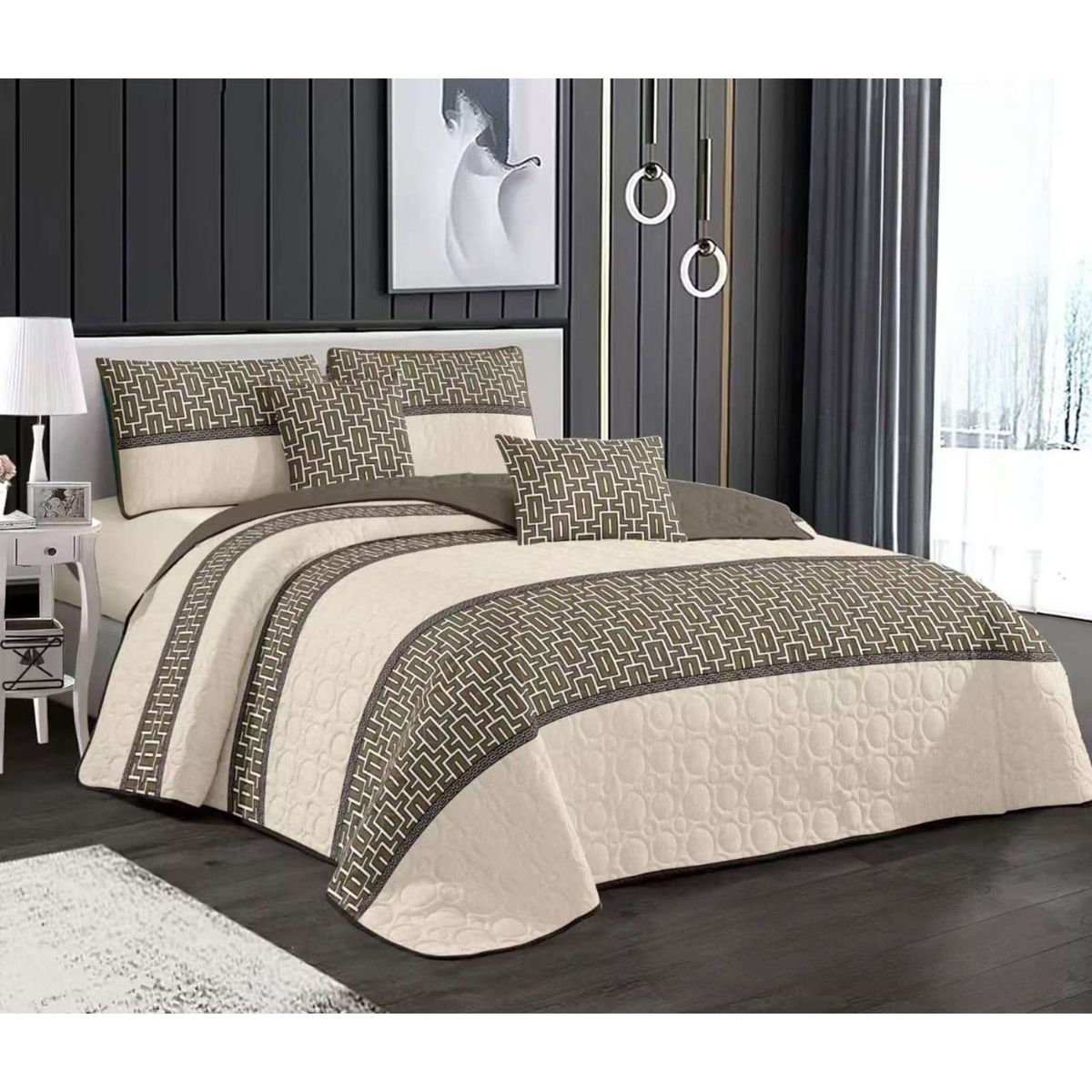 GENERICO - CUBRECAMA PRIMAVERA VERANO PLAZA Y MEDIA V7