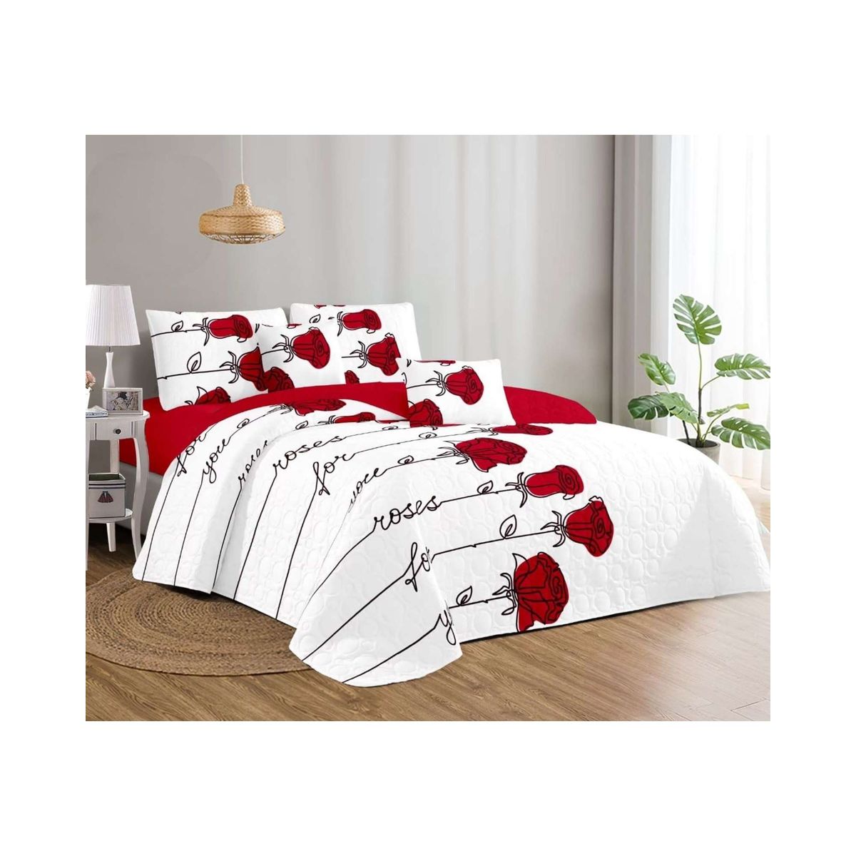 GENERICO - CUBRECAMA PRIMAVERA VERANO PLAZA Y MEDIA V11