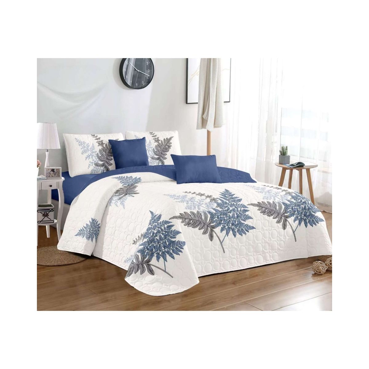 GENERICO - CUBRECAMA PRIMAVERA VERANO PLAZA Y MEDIA V8