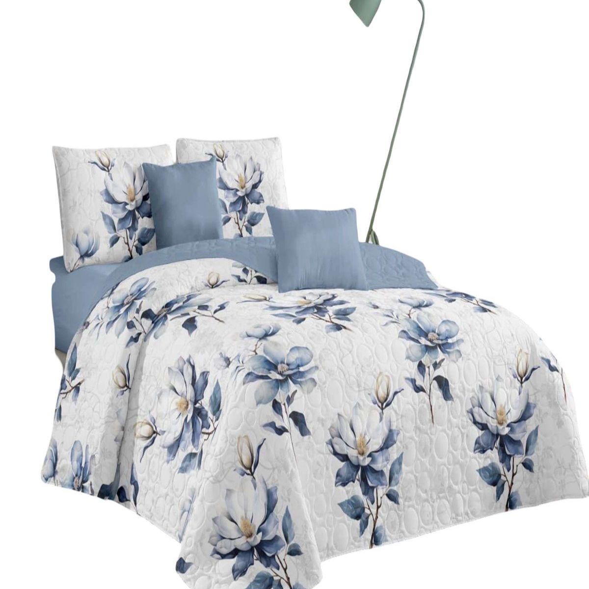 GENERICO - CUBRECAMA PRIMAVERA VERANO KING  V-4