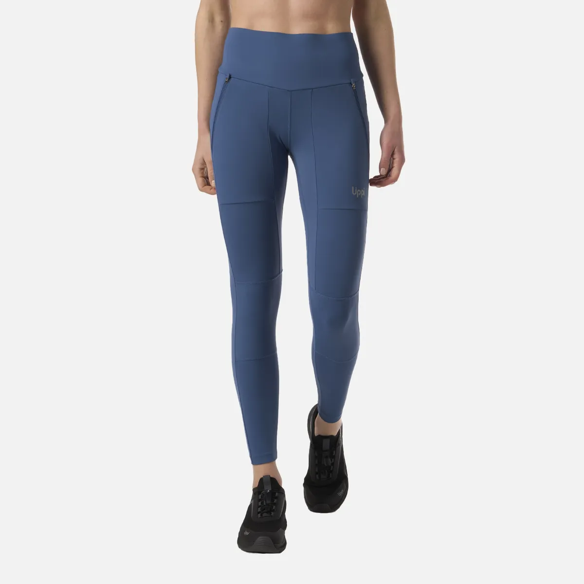 LIPPI - Calza Mujer PureTrek Q-Dry Leggings Azul Oscuro Lippi