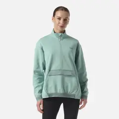 LIPPI - Polerón Mujer DownStreet 1/4 Zip Sweatshirt Turquesa