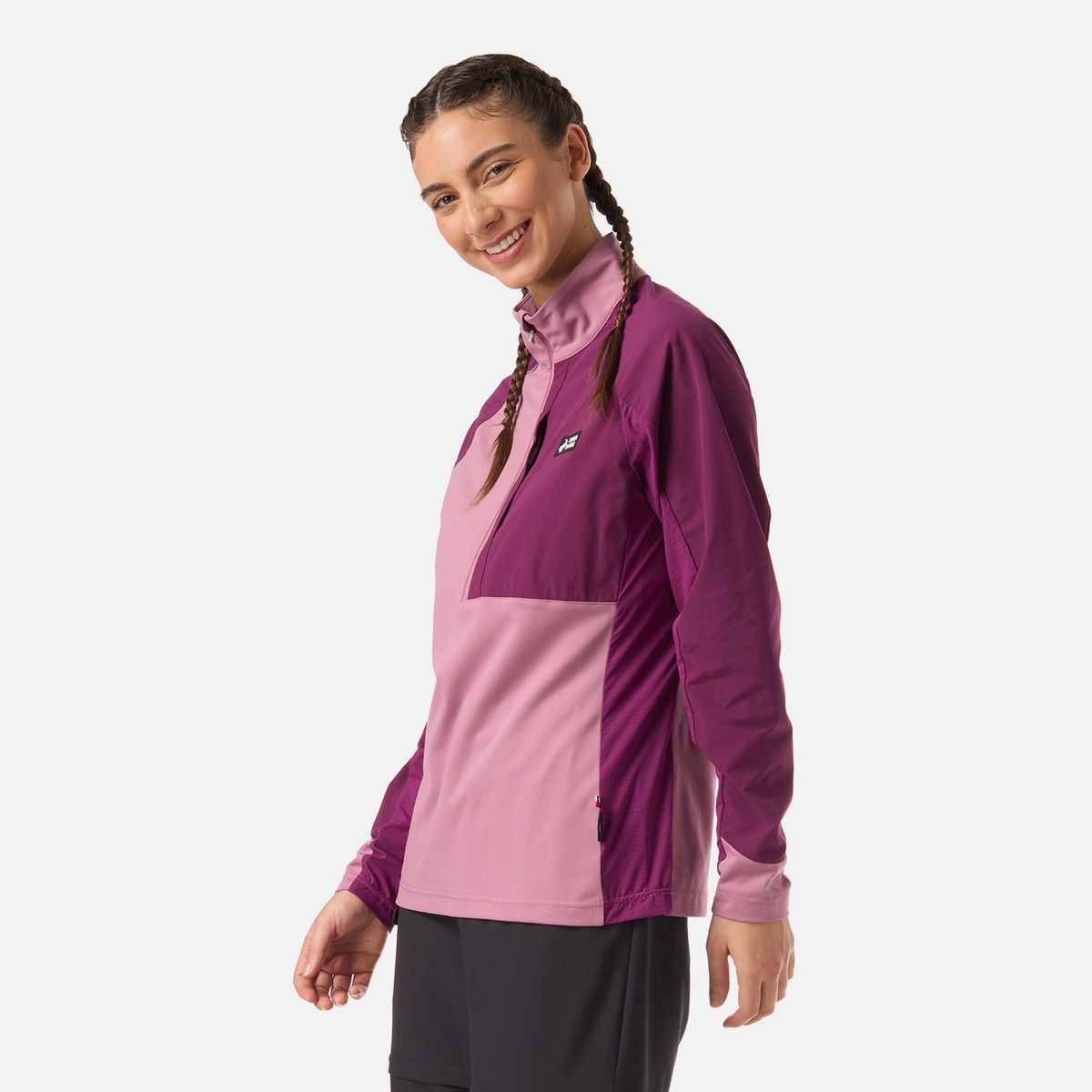 HAKA HONU - Polerón Mujer Higo Lila Haka Honu