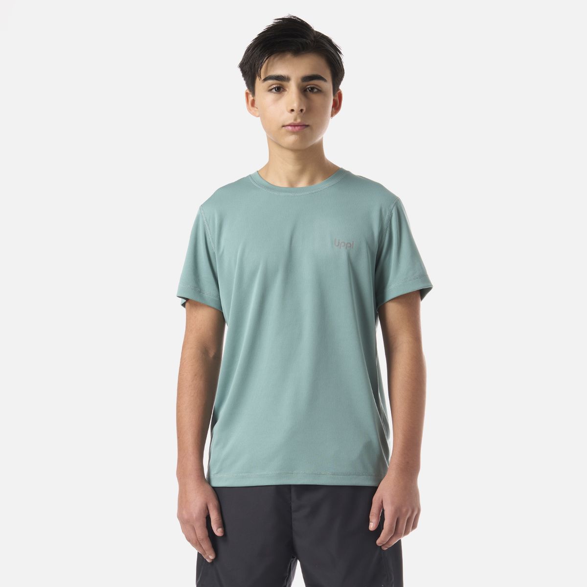 LIPPI - Polera Teen Boy Core Q-Dry T-Shirt Turquesa Lippi