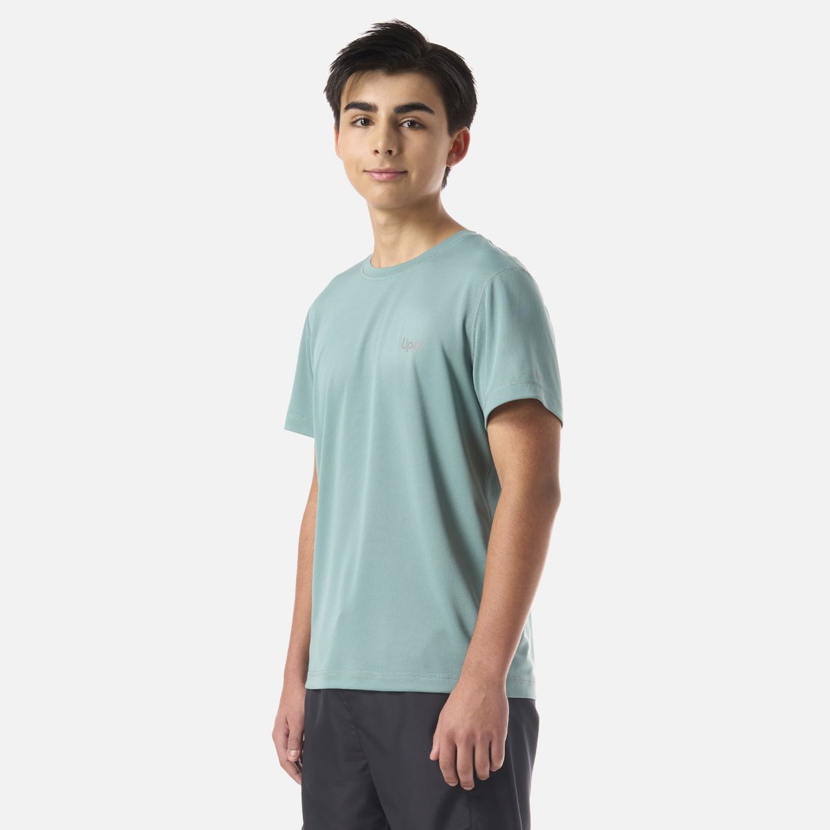 LIPPI - Polera Teen Boy Core Q-Dry T-Shirt Turquesa Lippi