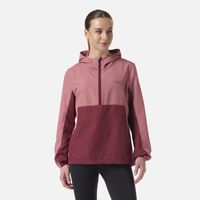 Chaqueta Mujer Nightfall Windbreaker 1/4 Zip Hoody Jacket Rosado