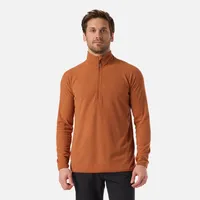 Polerón Hombre Jacaranda Nano-F 1/4 Zip Terracota