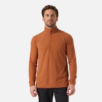 Polerón Hombre Jacaranda Nano-F 1/4 Zip Terracota
