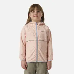 LIPPI - Chaqueta Niña Nightfall Windbreaker Hoody Jacket Print Damasco