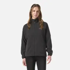 LIPPI - Polar Mujer Stripes Nano-F Full Zip Negro