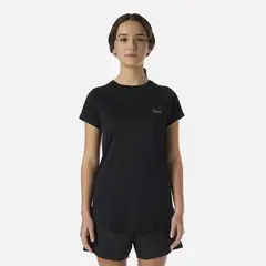 LIPPI - Polera Teen Girl Core Q-Dry T-Shirt Negro