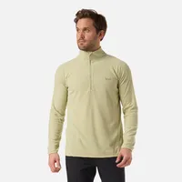 Polerón Hombre Jacaranda Nano-F 1/4 Zip Verde Manzana