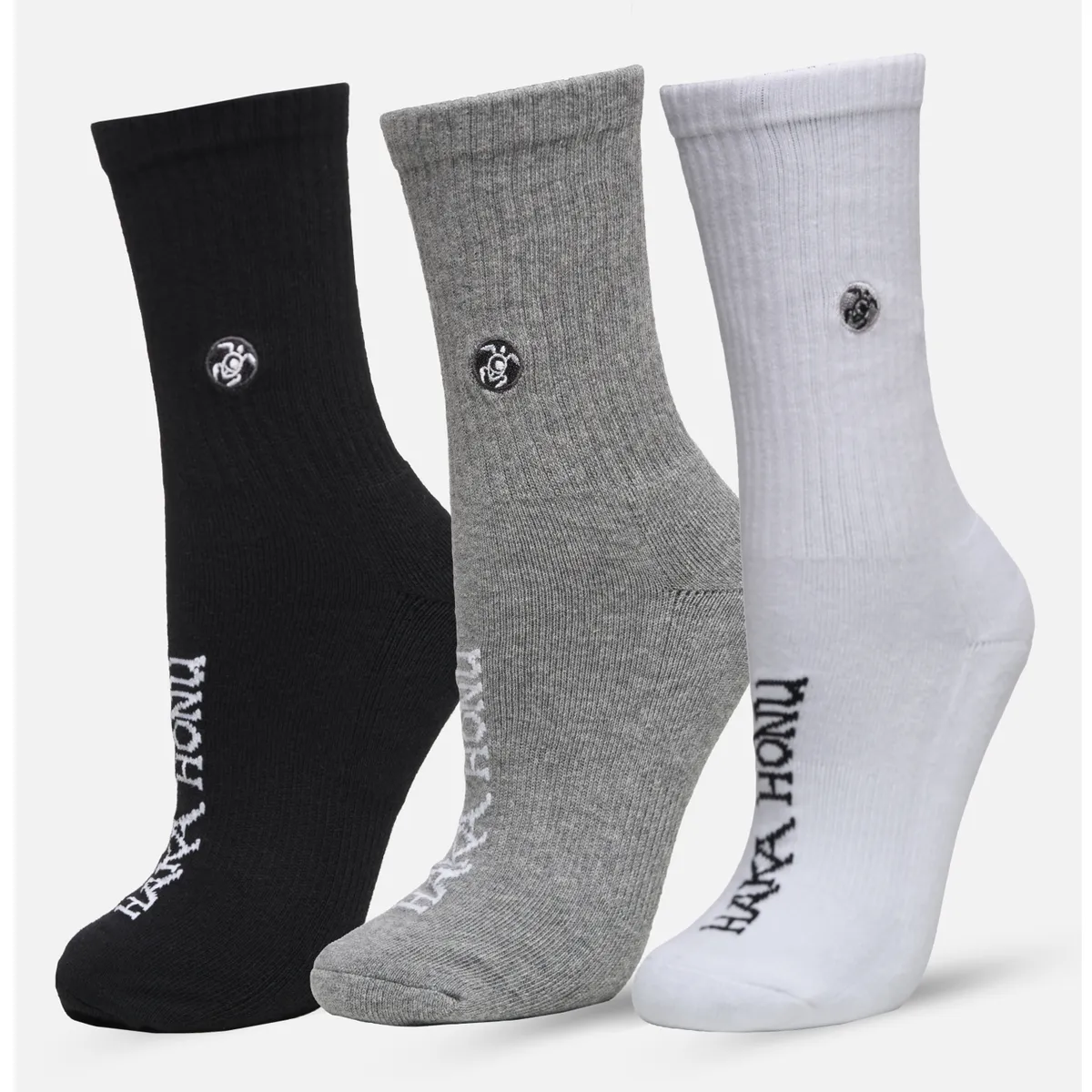 HAKA HONU - Calcetines Unisex Las Tres Puntas Pack Largo Mix  Haka Honu