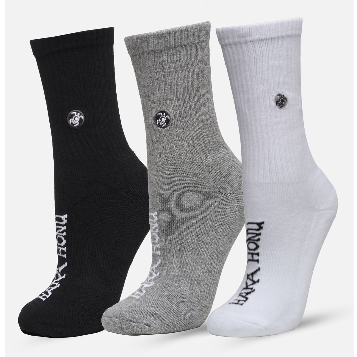 HAKA HONU - Calcetines Unisex Las Tres Puntas Pack Largo Mix  Haka Honu