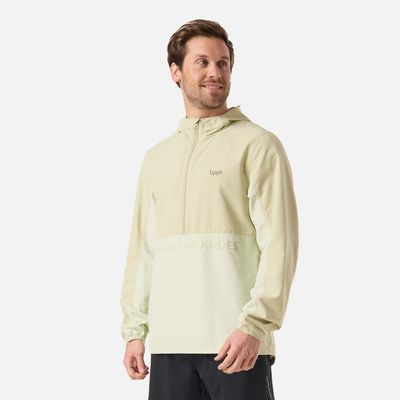 Imagen 2 del producto Chaqueta Hombre Nightfall Windbreaker 1/4 Zip Hoody Jacket Verde