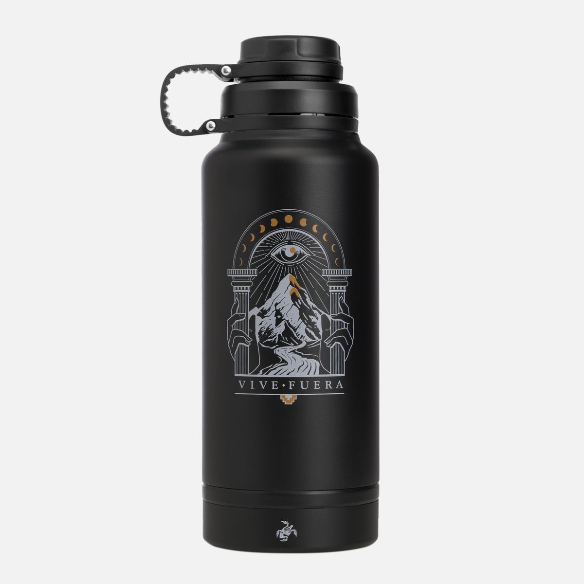 HAKA HONU - Botella Chucao Negro 750 ml Haka Honu
