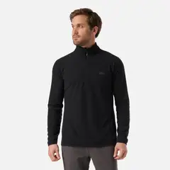 LIPPI - Polerón Hombre Jacaranda Nano-F 1/4 Zip Negro