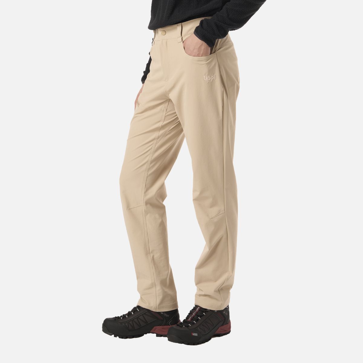 LIPPI - Pantalón Mujer Blacklash Q-Dry Pants Beige Lippi