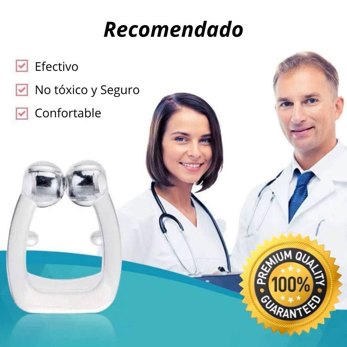 GENERICO - Clip Antirronquidos Biomagnético