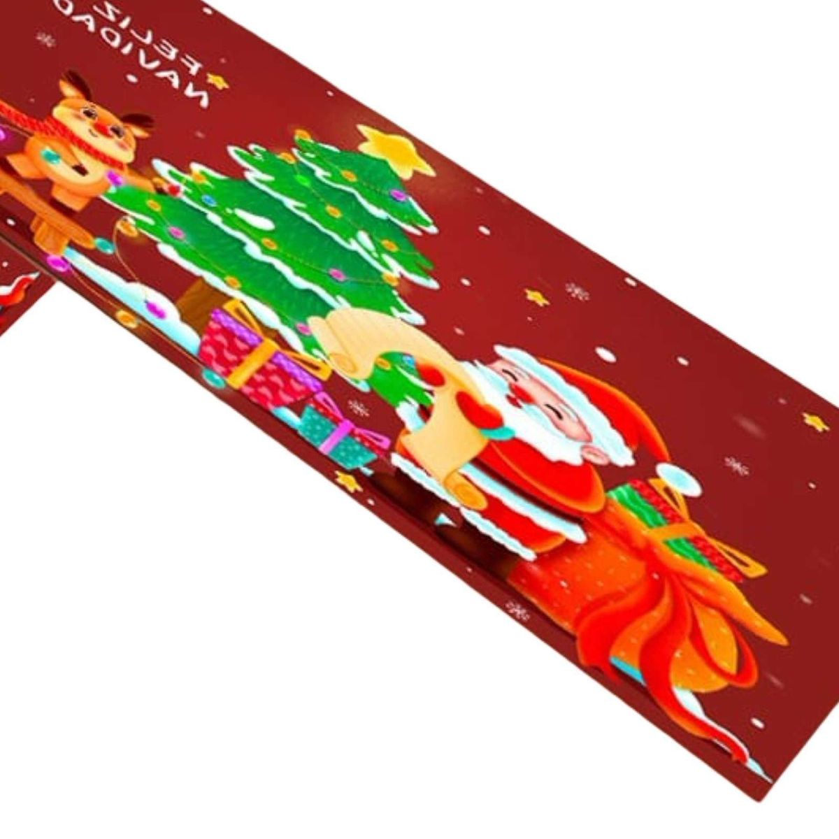 GENERICO - SET ALFOMBRA DE COCINA DISEÑO DE NAVIDAD