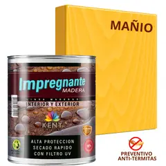 KENT - IMPREGNANTE Maderas AntiTermitas- CUARTO GALÓN - MAÑIO